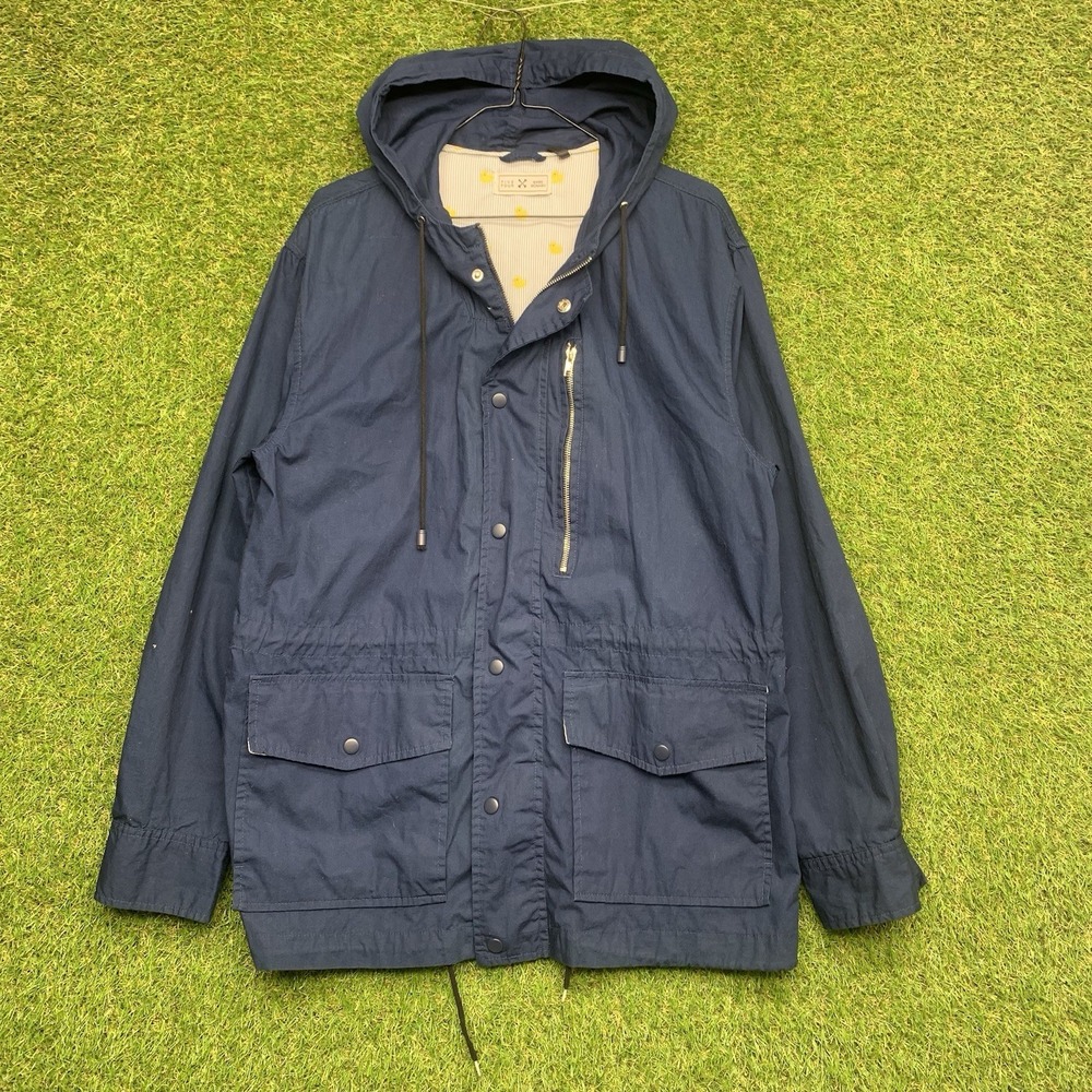 Five Four Mark McNairy Jacket Mens Medium Lightweight Rain Golfing Hiking Zip Up